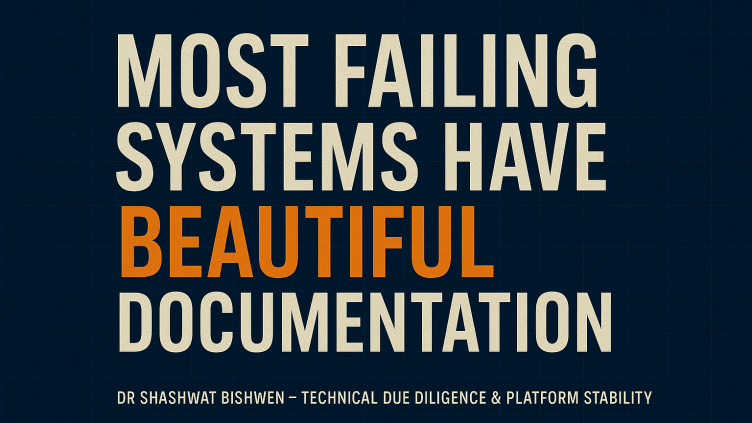 The Due Diligence Lie: Why Documentation Doesn't Tell You How a Platform Behaves